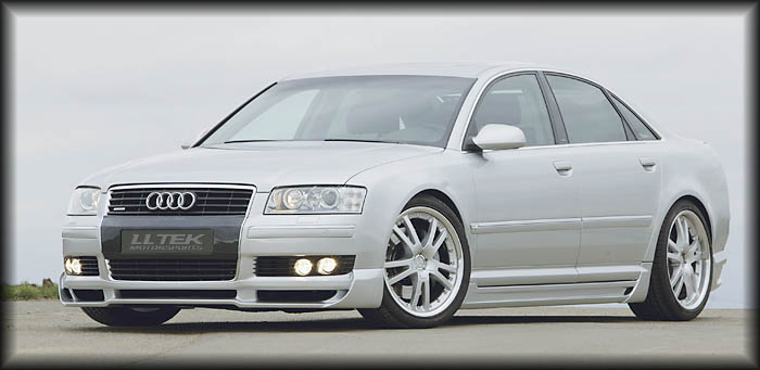 Lowered with Special Lighting Tuning Audi A8 D3 : Special Lighting, 