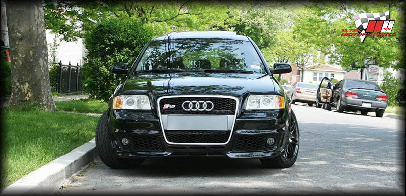 Photo of an Audi A6 C5 with RS Six Look Bumper OEM Grill and Hood