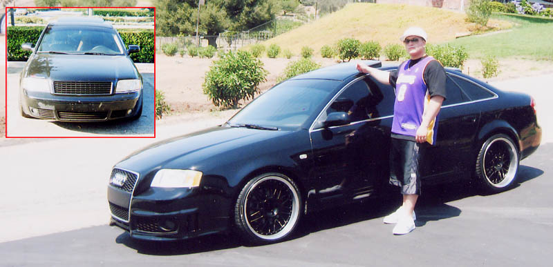 Mike E and his Audi A6 Looking Good before and after 