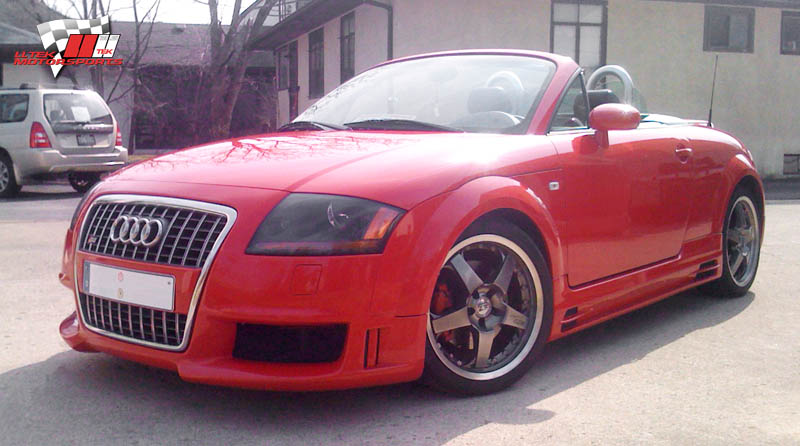 Audi TT 8N Cabriolet revitalised with European body kit options