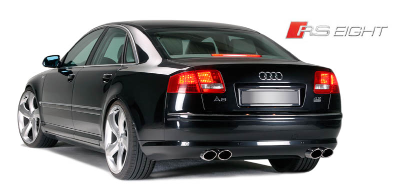 August 7, 2008 - Audi A8 D3 ('03-'05) to S8 Body Kit Conversion with LED's