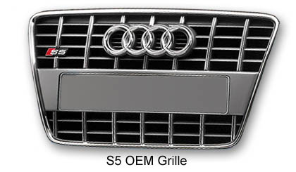 R8Look conversion for the Audi A5 by Hofele adds excitement with OEM S5 grille