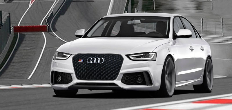 2013 A4 on race track