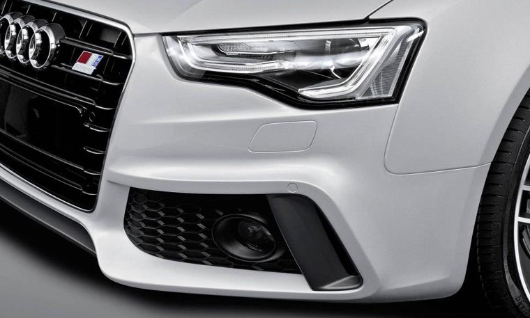 a5 front bumper detail