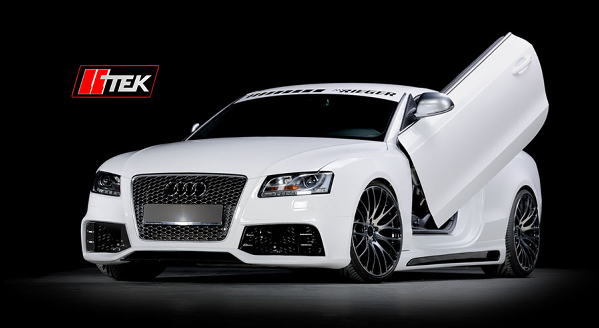rs5 look bumper works with oem grille