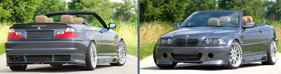 CS Look Body Kit Styling for the BMW 3 Series E46 Cabriolet