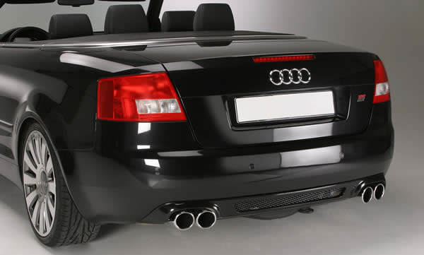 Cabrio Quad Exhaust Tips