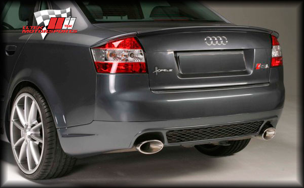 RS Four Look Tuning for Audi A4 8E B6 RS tips Rear Valence and Trunk Deck 
