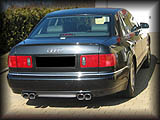 Rear Valence and Exhaust Tips for Audi A8