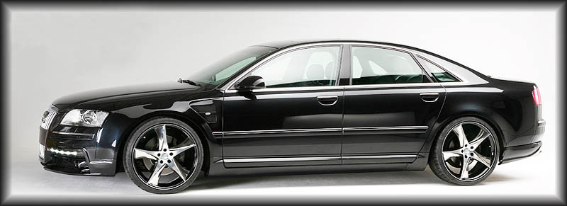 Hofele Modified Audi A8 D3 in profile