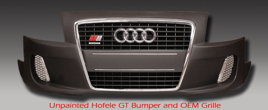 image - unpainted hofele gt front bumper for the Audi TT 8N