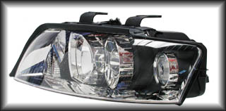 Driver's Side Halogen e-code Headlight