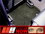 2002 A4 Mud and Snow Mat - Rear Passenger Mat Moulded to Floor Pan