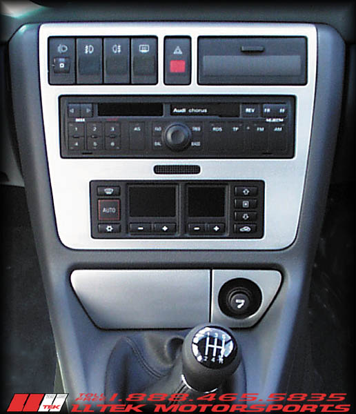 Audi A4 B5 Center Console styling Aluminum cover plates