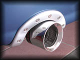 Exhaust Collar in RS Silver Paint Option