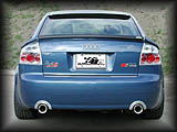 Exhaust Collars Installed - Rs Silver Paint Option