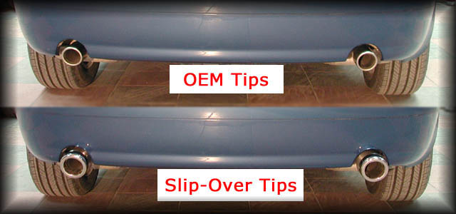 Slip_Over Tips Compared to OEM Tips