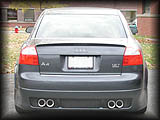 A4_8E_Sniper8 1.8T quattro quad tip exhaust - Part#BRU0020