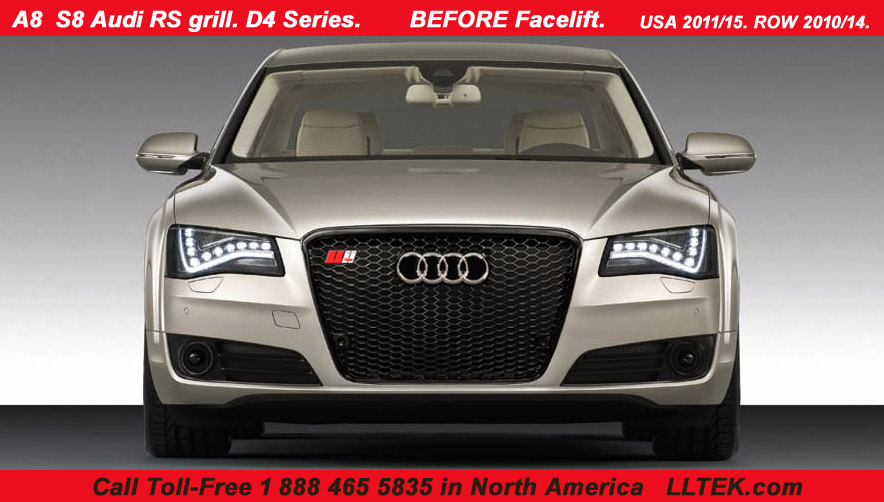 rs grille for audi a8 s8 illustrated