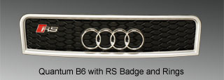 image - grille with rings and RS badge