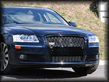 image - RS8 grille with black mesh, black bar and black frame