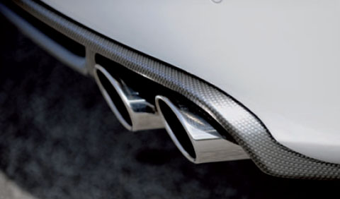 image detail_ rieger carbon fiber insert for Audi A4 B8