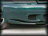 Detail - Front Lower Valance for the S4 S6 C4 1994 thru1997 - shown with optional Aero Splitter