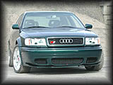 Front Lower Valance for the S4 S6 C4 1992 thru1997 - shown with optional Aero Splitter