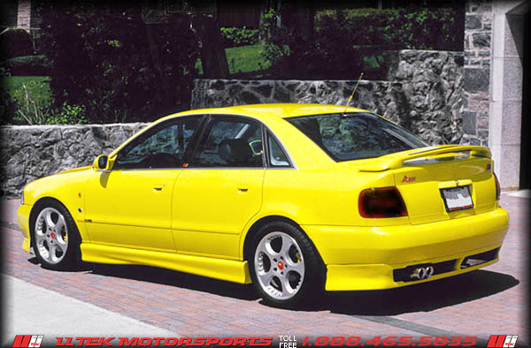 A4 B5 showing FIB-B502 Trunk Spoiler