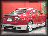 TT 8N Rear Spoiler and Roof Spoiler - Product# IC8N-05 and IC8N-07