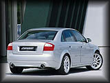 3/4 Rear perspective - Valance, small Spoiler and "Authentic" Wheels