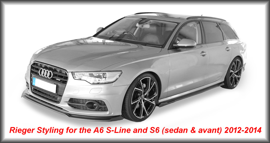 click and view audi a6 c7 2012-14 styling options navigation image link audi a6 c7 pre-facelift bodykit