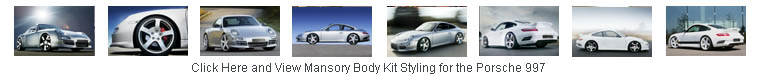 Click and View Body Kit Styling for the Porsche 997 Carrera by Mansory