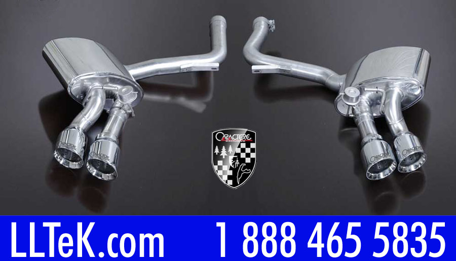 sport muffler exhaust image for the panamera 970 v6 or S model