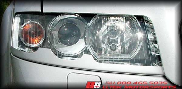 Lower Headlight Masks for Audi A4 B6