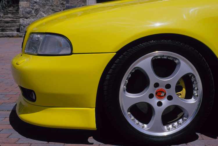 P6000 Wheel installed Audi A4 B5
