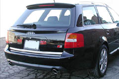 image - a6 avant  roof and gate spoilers