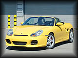 custom bumper for prsche boxster with carbon fiber lamellas
