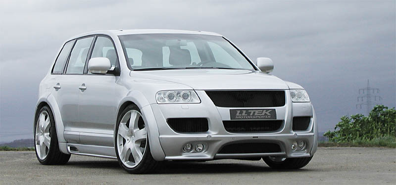 All New Wide Body Styling for Touareg