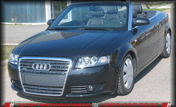 Left and right corner intakes are more aggressive with a built-in mini lip spoiler