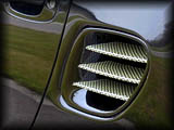 Air Intakes for the Porsche Boxster with kevlar vanes.