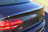 image trunk lip spoiler for the Audi A4 B8