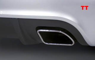 click for enlargement - image detail of exhaust port