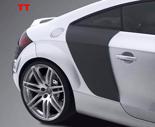 click for enlargement - image detail of styling panel