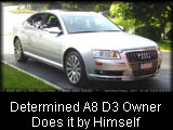 image - audi a8 d3 bumper installed