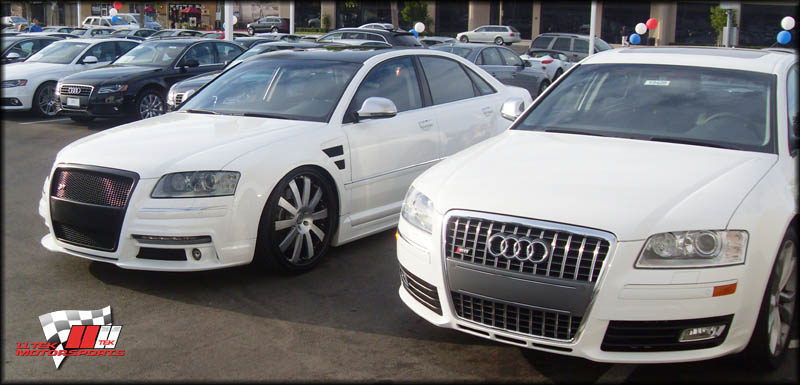 Audi S8 Comparison - Hofele modified vs OEM stock