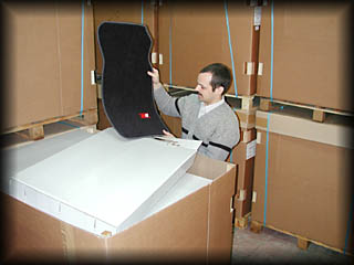 First Inspection of Newly Arrived Mats from Europe