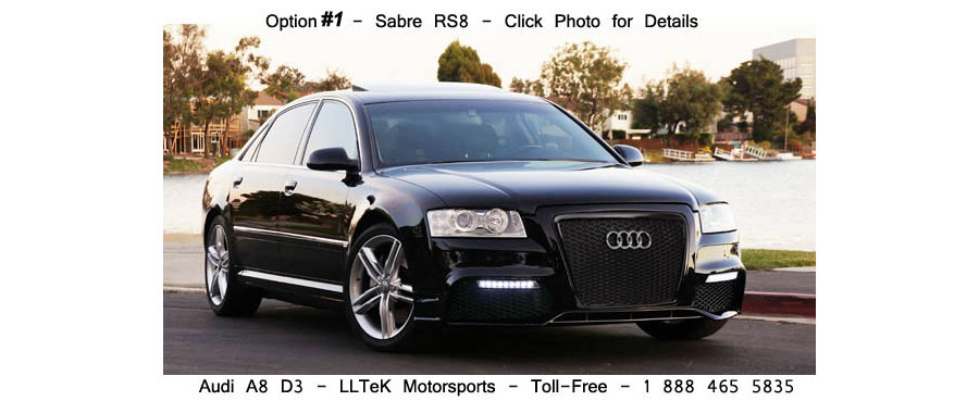 uberhaus sabre and rs grill styling option #1 body kit styling for audi a8 d3