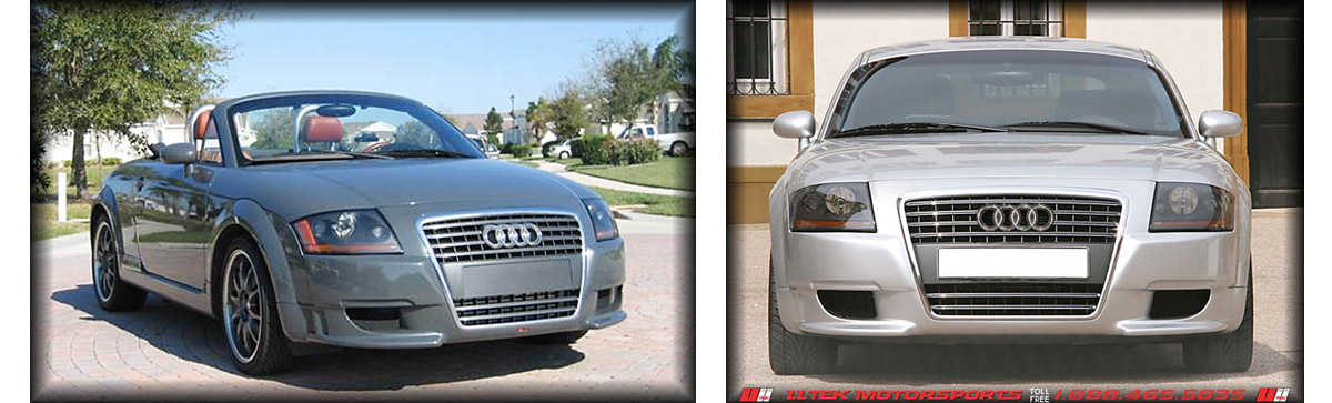 german body kit styling for audi tt