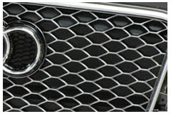 image - example of RS Mesh from OEM RS5 grille